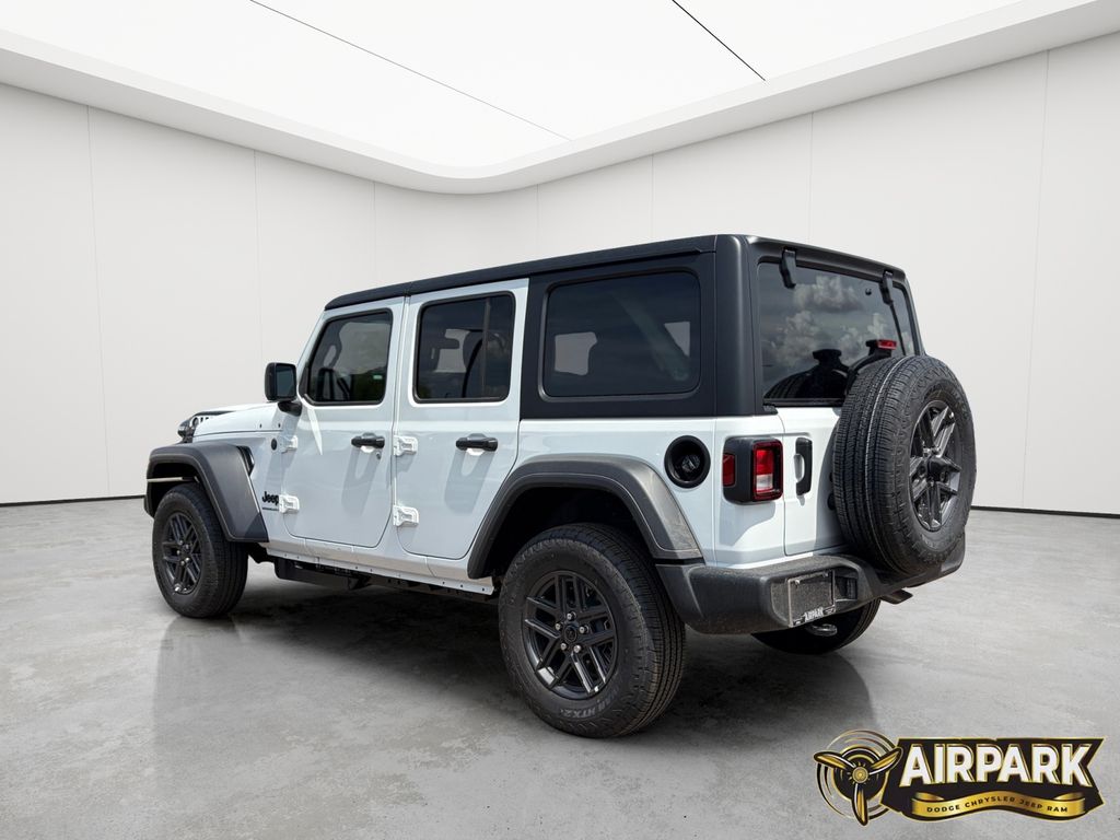 New 2026 Bright White Jeep Sport image 8