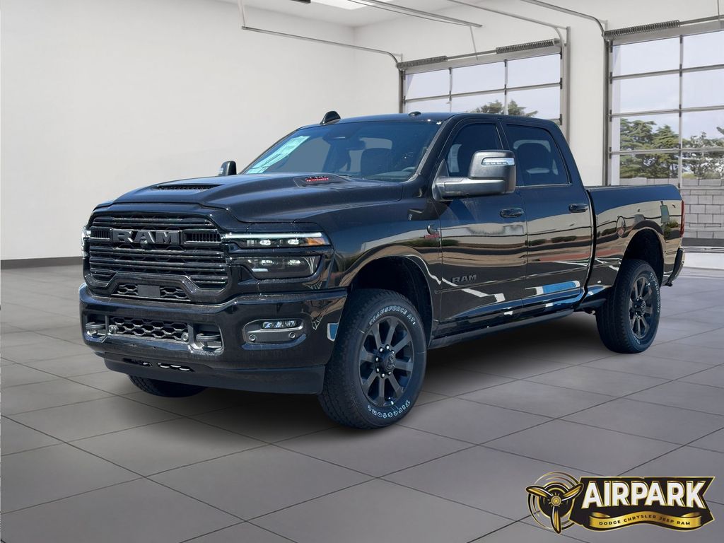 New 2026 Diamond Black Crystal Pearlcoat Ram Laramie image 9