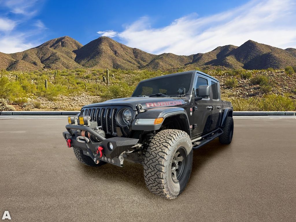 Used 2020 Black Clearcoat Jeep Rubicon image 2