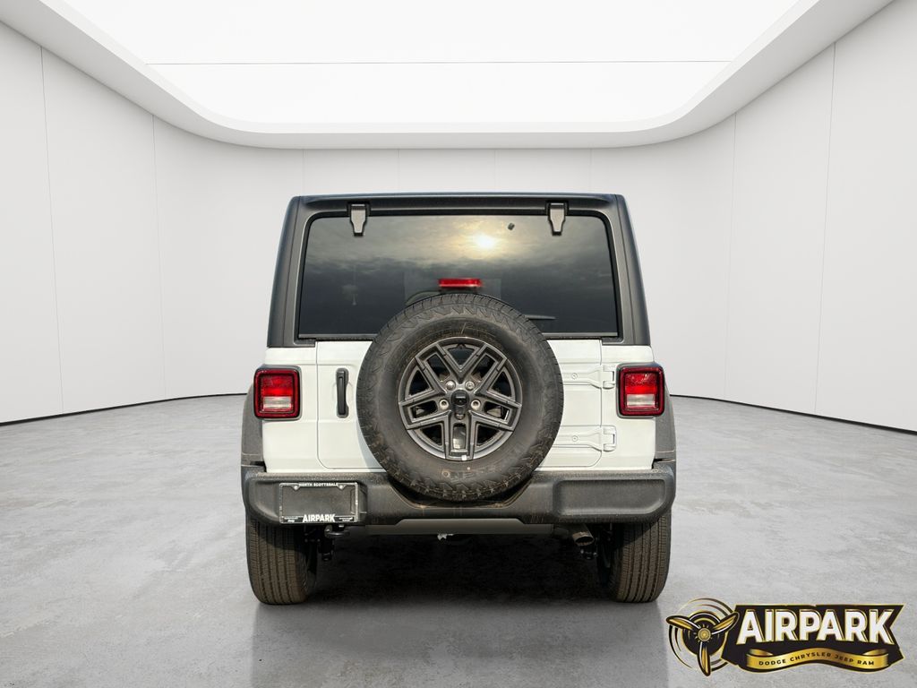 New 2026 Bright White Jeep Sport image 6