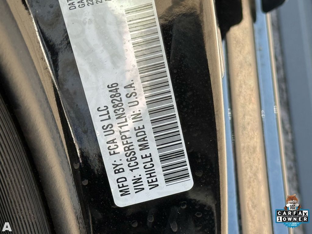 Used 2020 Diamond Black Crystal Pearlcoat Ram Limited image 32