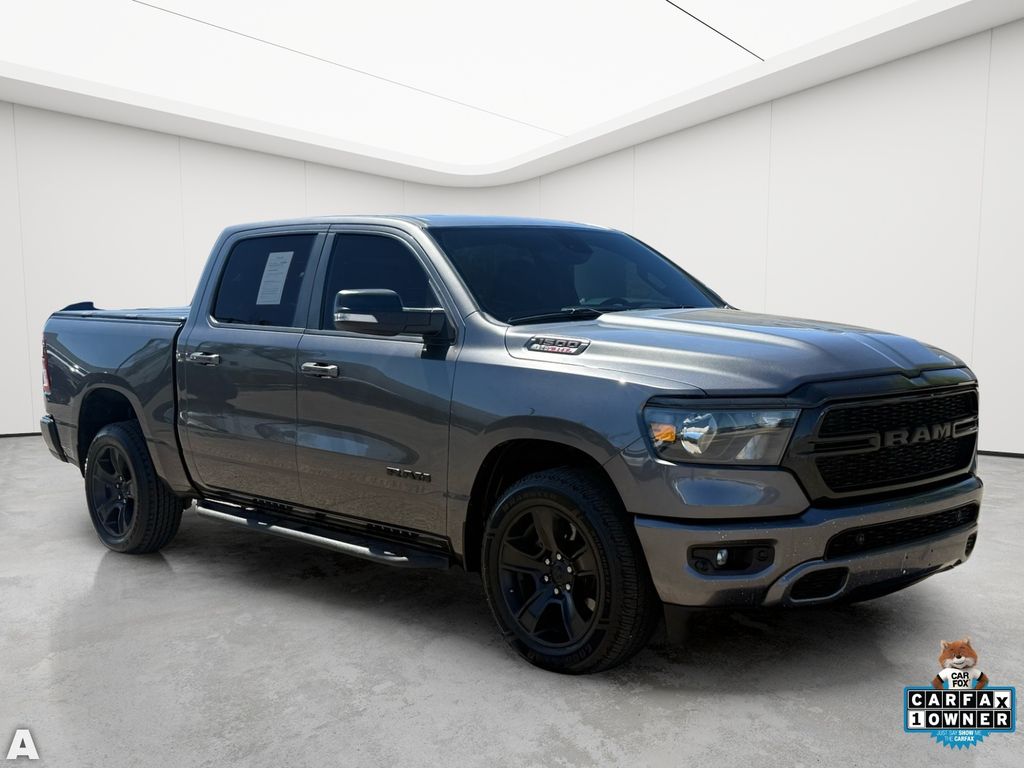 Used 2022 Granite Crystal Metallic Clearcoat Ram Big Horn/Lone Star image 9