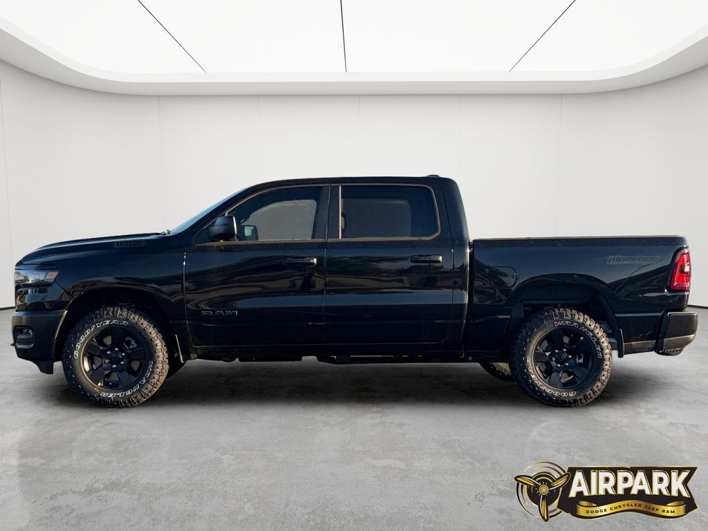 New 2026 Diamond Black Crystal Pearlcoat Ram Tradesman image 7