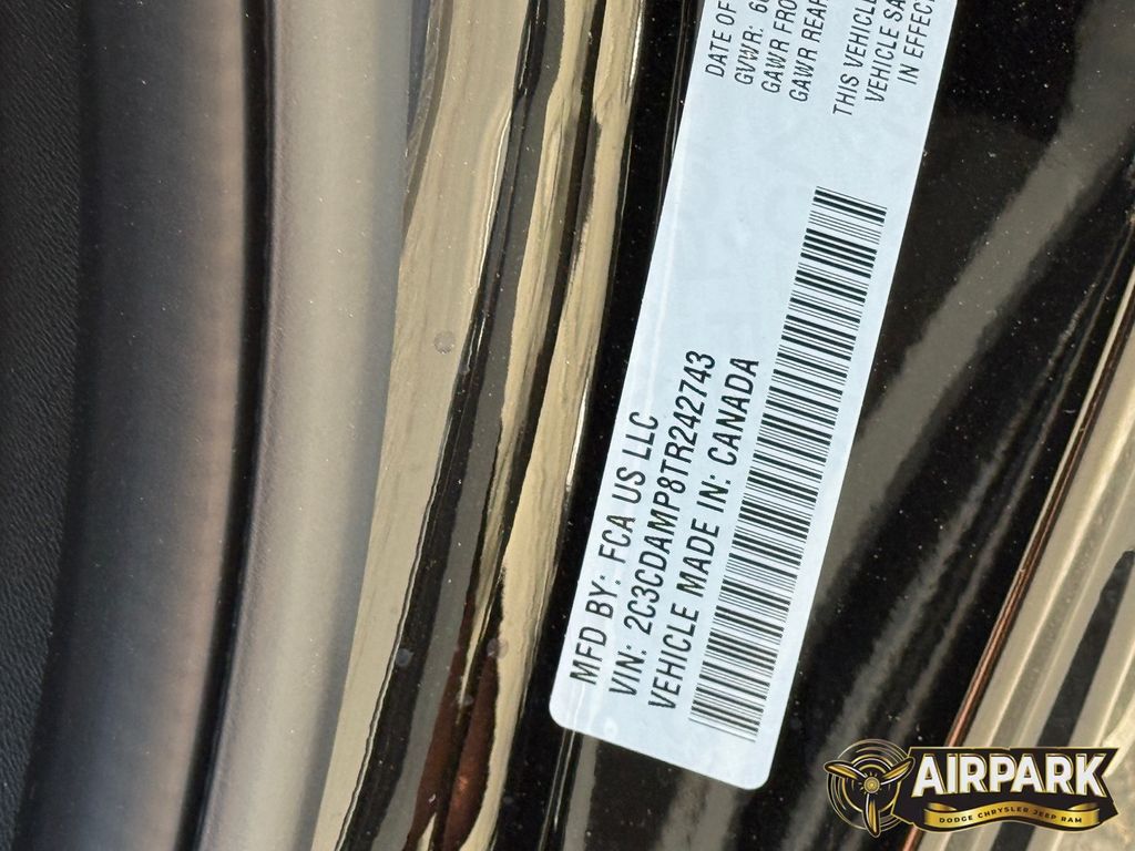 New 2026 Diamond Black Crystal Pearlcoat Dodge Scat Pack image 22
