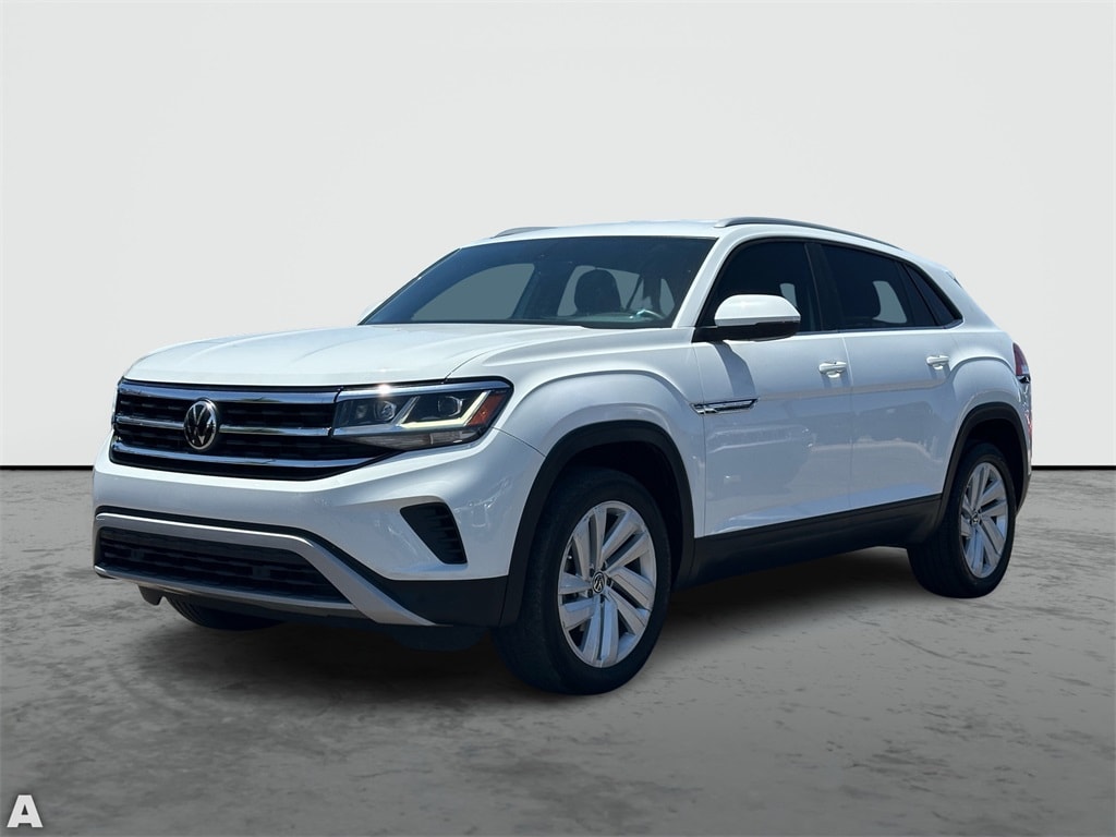 Used 2021 Volkswagen Atlas Cross Sport SE w/Tech with VIN 1V2WC2CA1MC226729 for sale in Scottsdale, AZ
