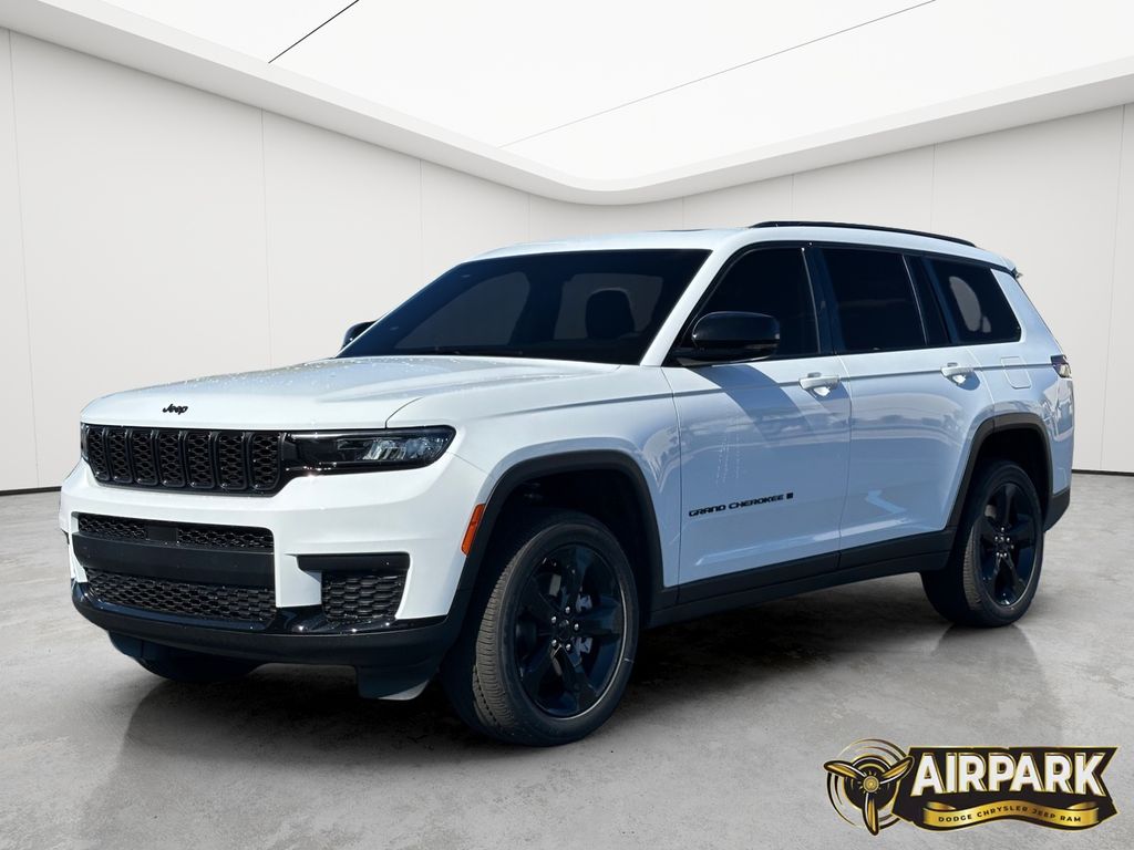 New 2025 Bright White Jeep Laredo image 9