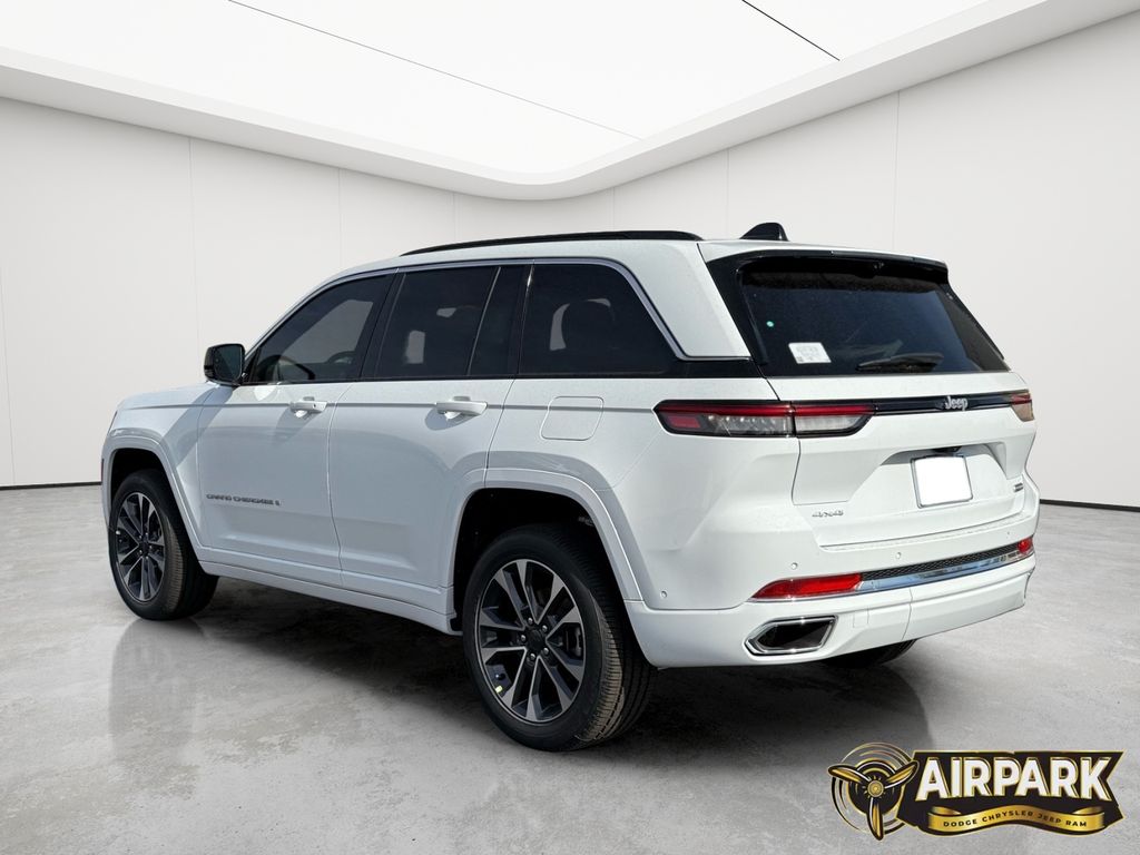 New 2025 Bright White Jeep Overland image 7