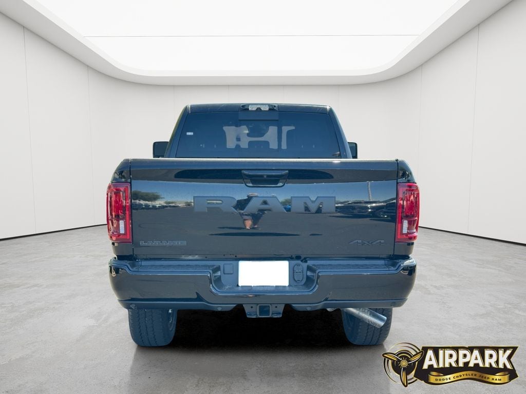 New 2025 Diamond Black Crystal Pearlcoat Ram Laramie image 6