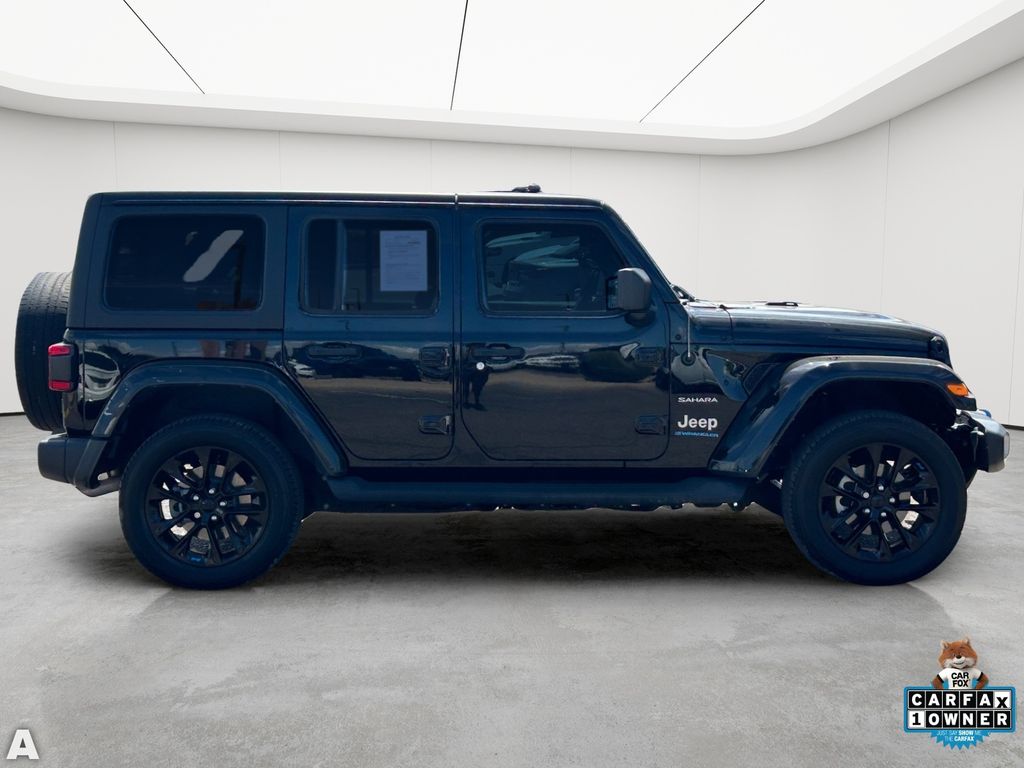 Used 2023 Black Clearcoat Jeep Sahara 4xe image 6