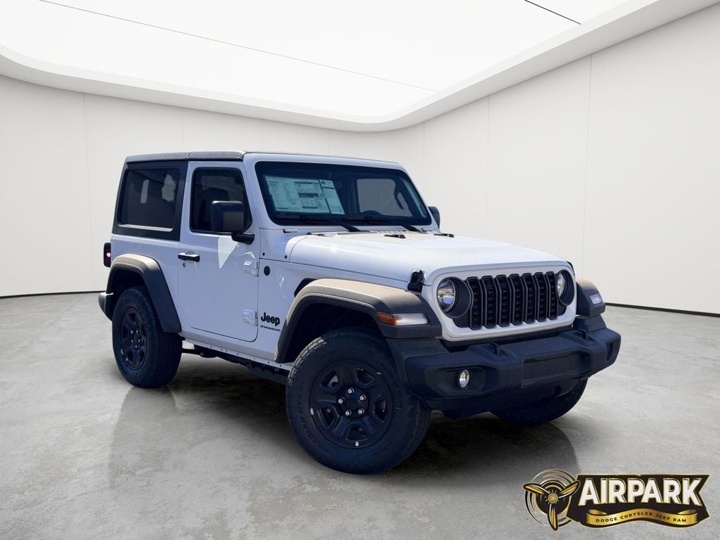 New 2026 Bright White Jeep Sport image 2