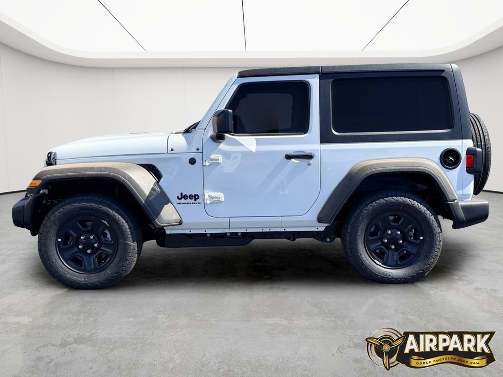 New 2026 Bright White Jeep Sport image 7
