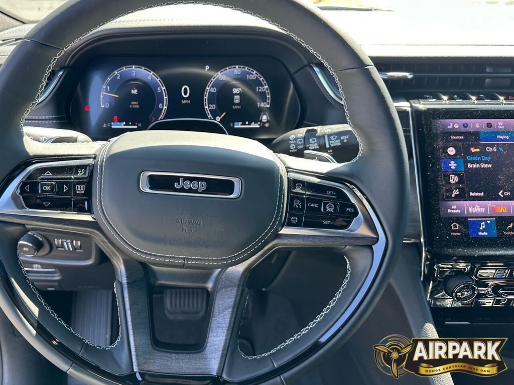 New 2025 Bright White Jeep Overland image 19