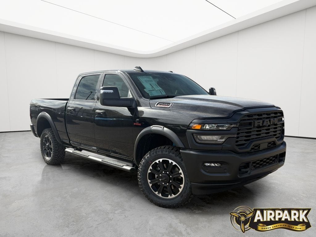 New 2026 Diamond Black Crystal Pearlcoat Ram Tradesman image 2