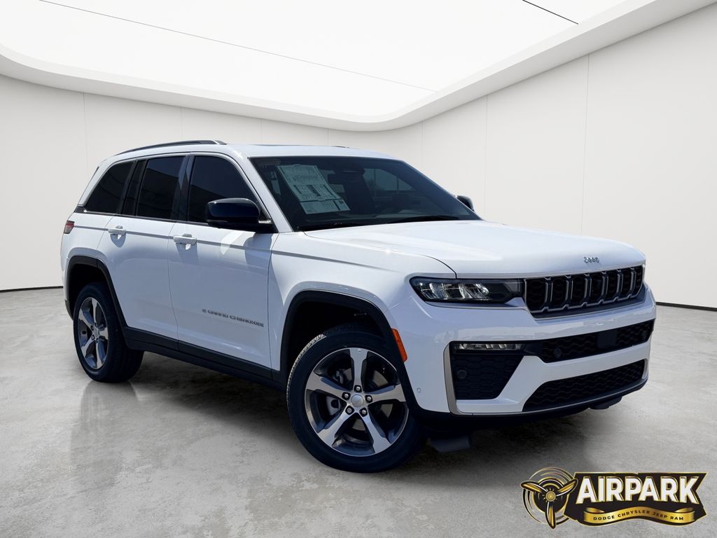 New 2026 Bright White Jeep Limited image 2