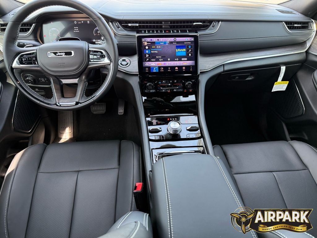 New 2025 Bright White Jeep Overland image 25