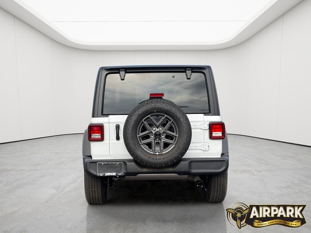 New 2026 Bright White Jeep Sport image 5