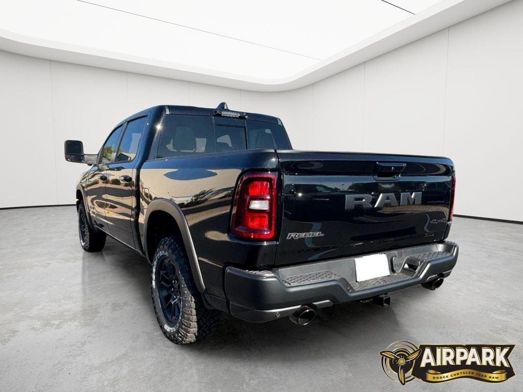 New 2026 Diamond Black Crystal Pearlcoat Ram Rebel image 6