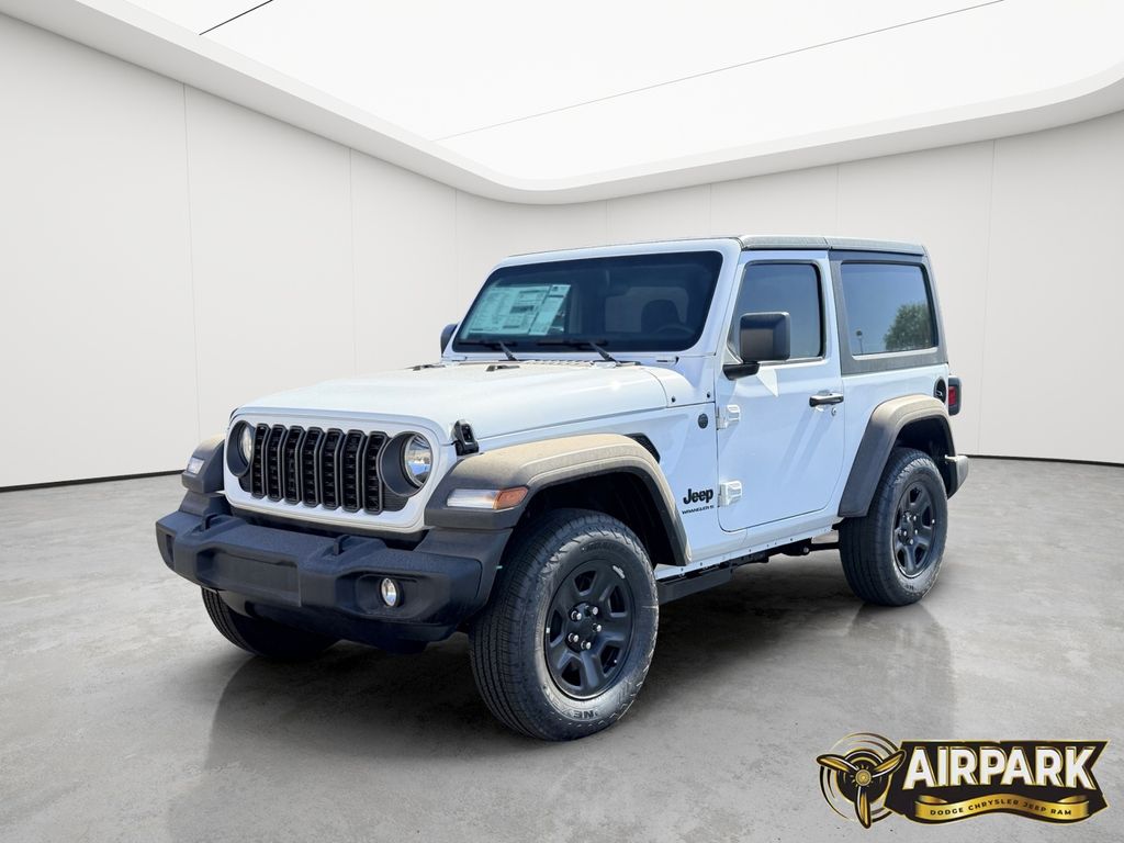 New 2026 Bright White Jeep Sport image 8