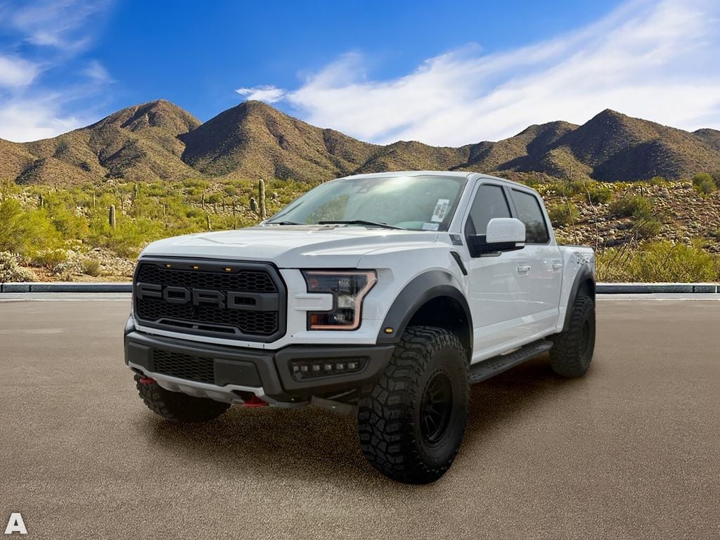 Used 2018 Oxford White Ford Raptor image 2