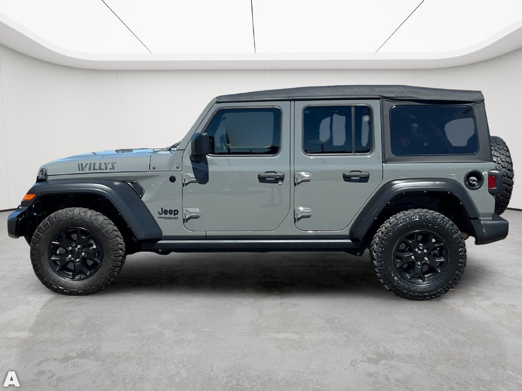 Certified Used 2022 Sting-Gray Clearcoat Jeep Unlimited Willys image 3