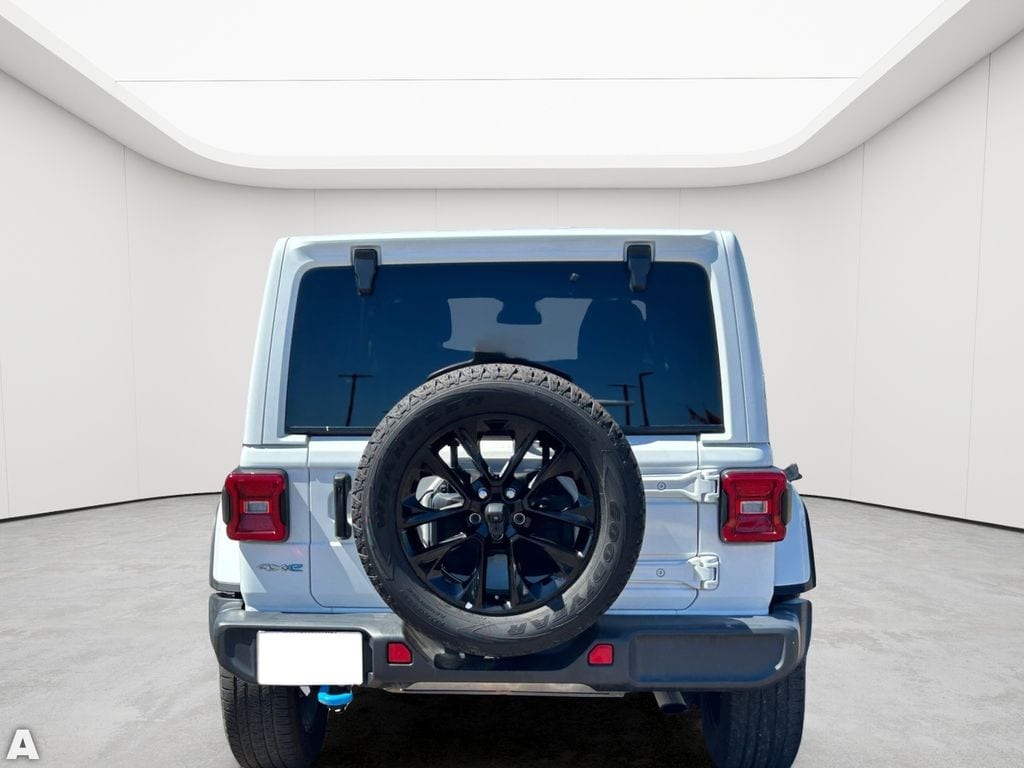 Certified Used 2024 Bright White Clearcoat Jeep Sahara 4xe image 9
