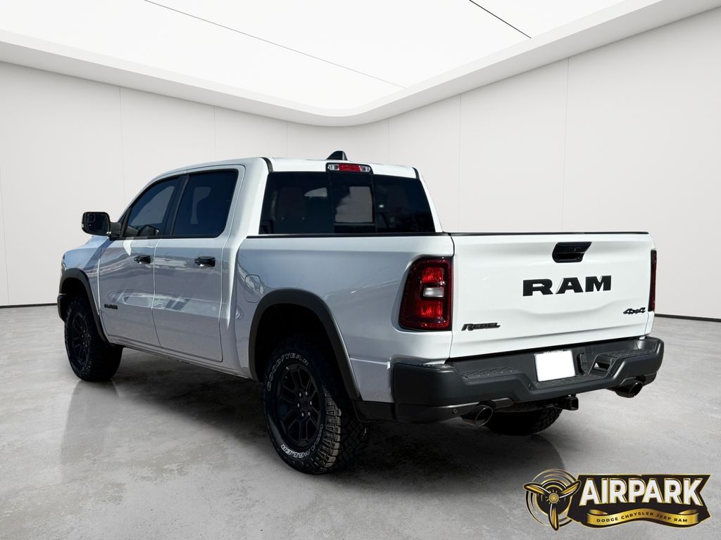 New 2026 Bright White Ram Rebel image 7