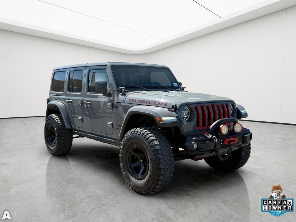Used 2019 Sting-Gray Clearcoat Jeep Unlimited Rubicon image 9