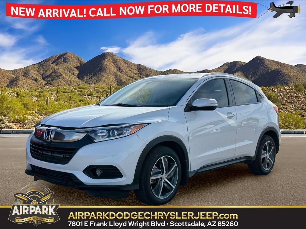 Platinum White Pearl 2022 Honda HR-V SUV / Crossover All-Wheel Drive Continuously Variable Transmission