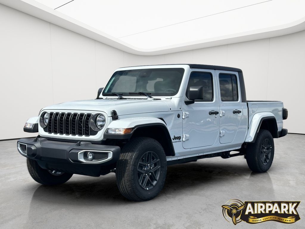 New 2025 Bright White Jeep Sport image 9