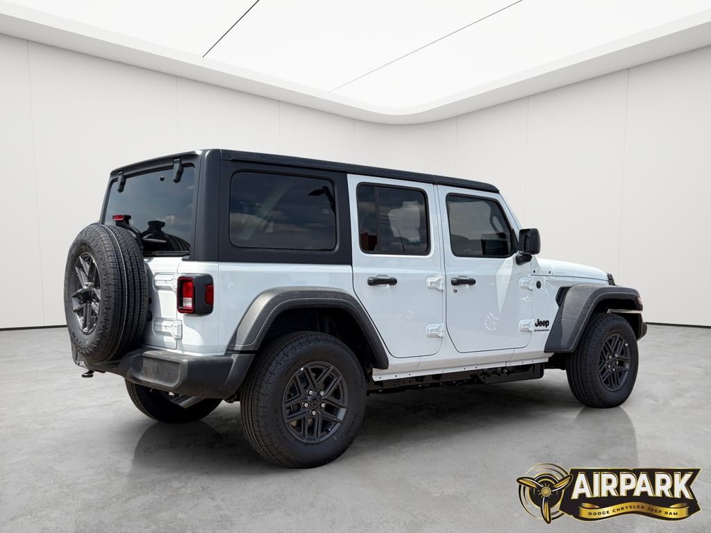 New 2026 Bright White Jeep Sport image 4