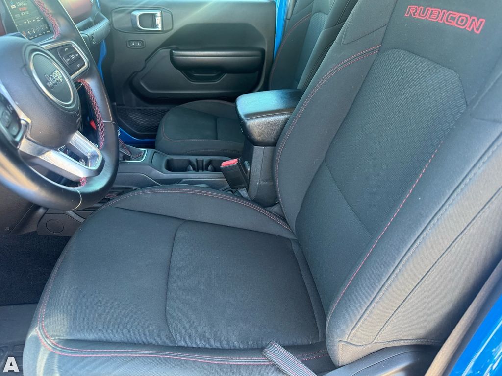 Used 2021 Hydro Blue Pearlcoat Jeep Rubicon image 12