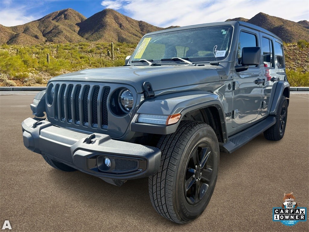 Used 2021 Jeep Wrangler Unlimited Sahara Altitude SUV