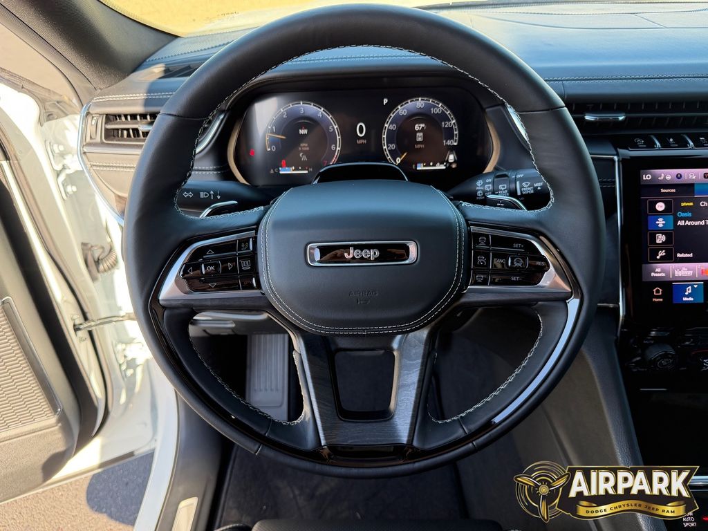 New 2025 Bright White Jeep Overland image 17