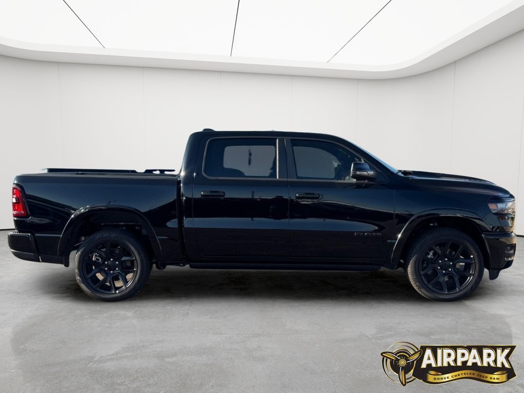 New 2026 Diamond Black Crystal Pearlcoat Ram Laramie image 3