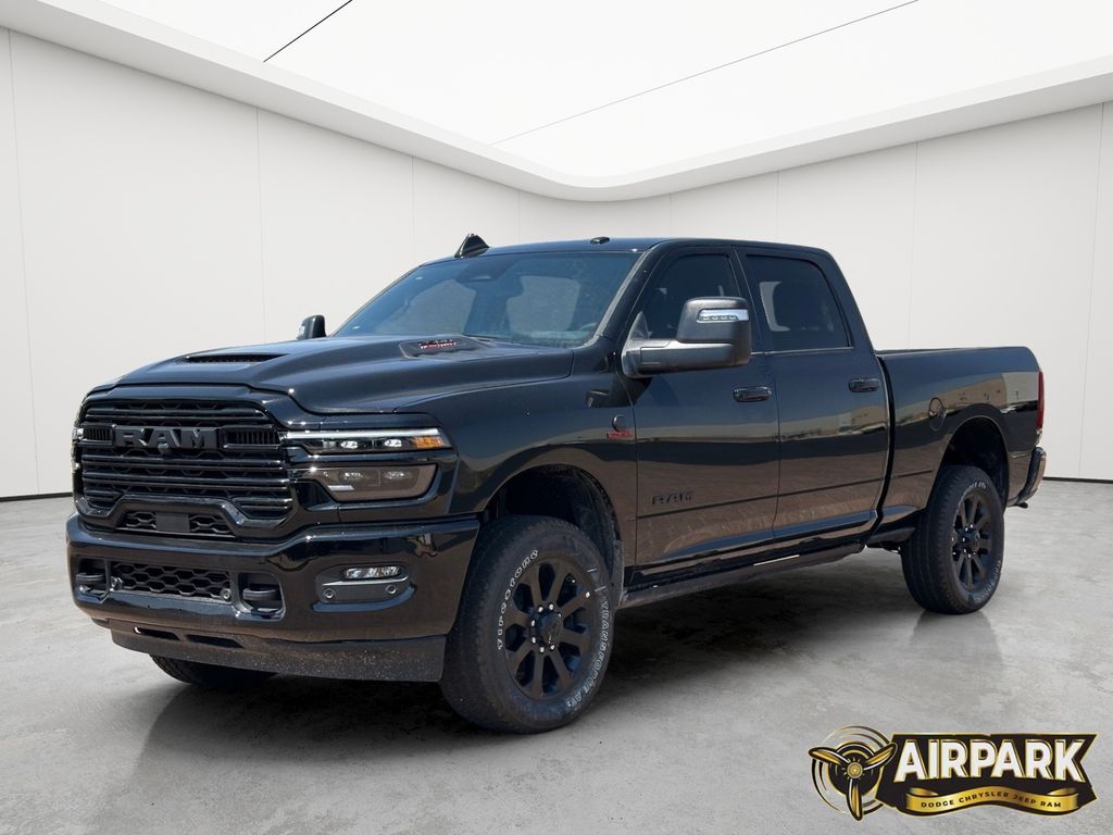 New 2026 Diamond Black Crystal Pearlcoat Ram Laramie image 9