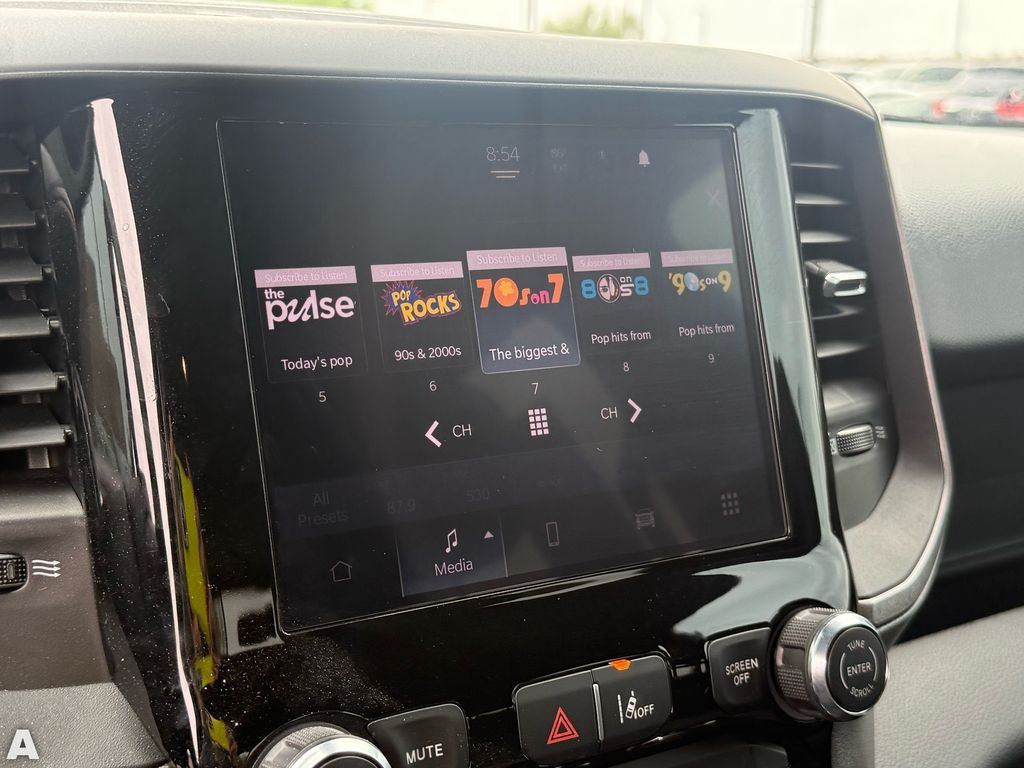 Used 2025 Diamond Black Crystal Pearlcoat Ram Tradesman image 20