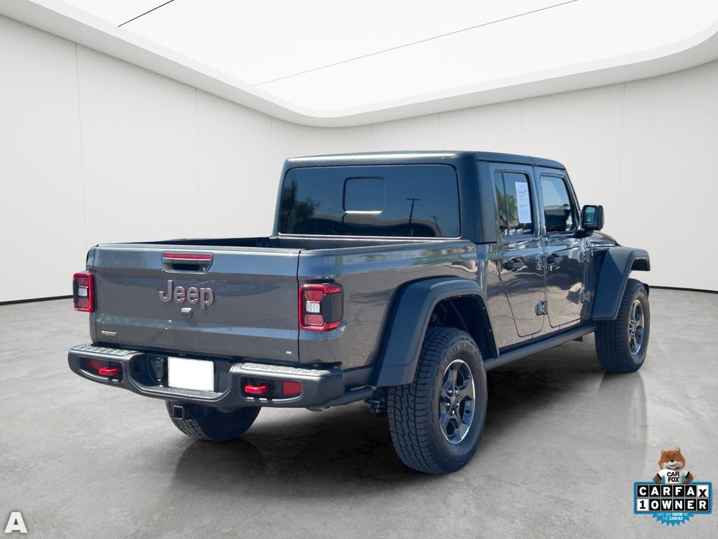 Used 2022 Granite Crystal Metallic Clearcoat Jeep Rubicon image 4