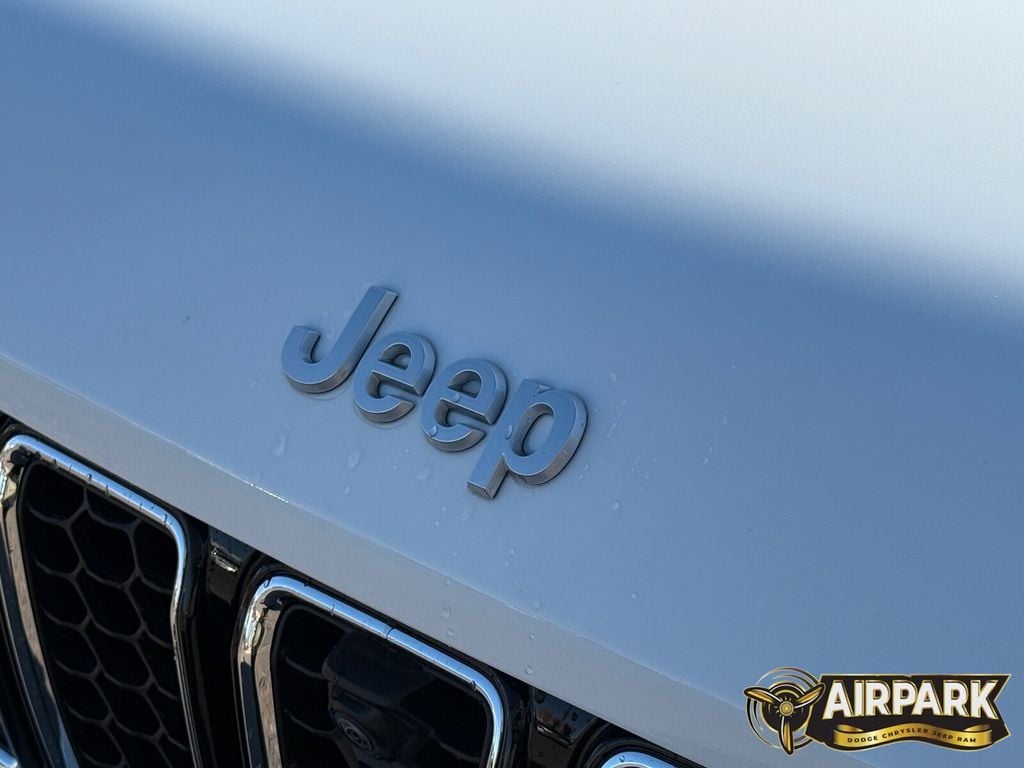 New 2025 Bright White Jeep Overland image 12