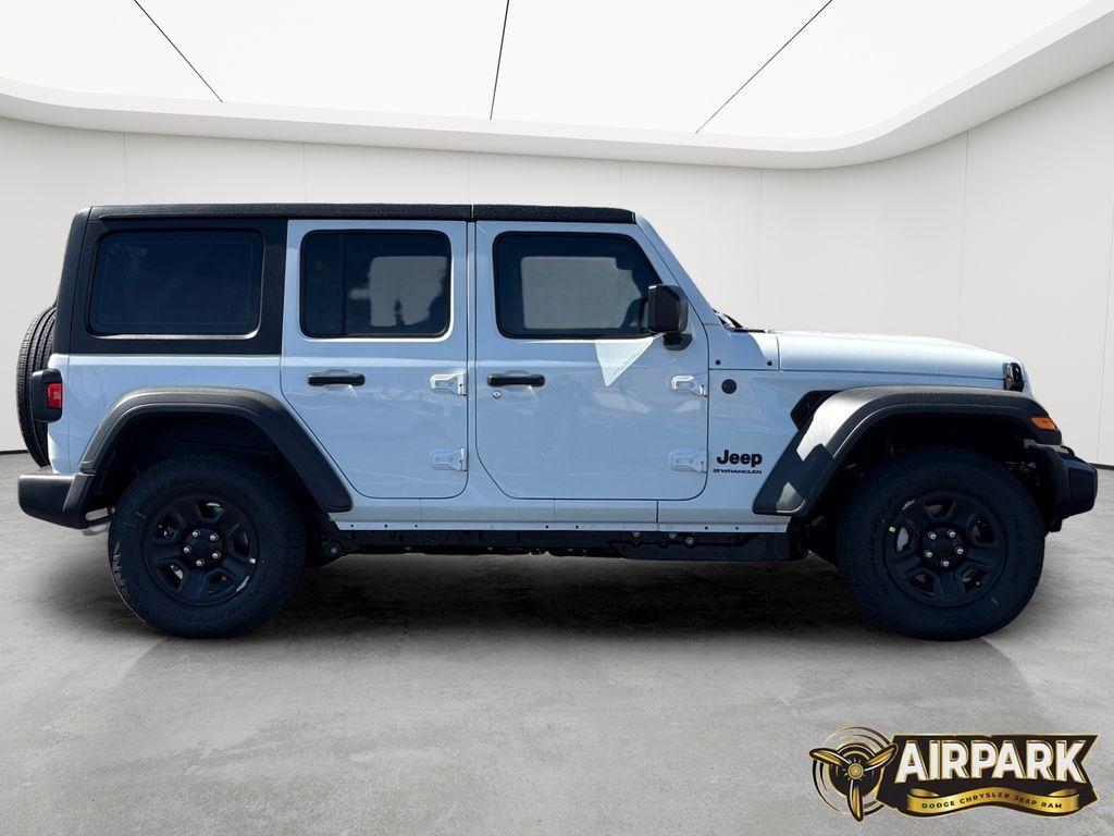 New 2026 Bright White Jeep Sport image 3