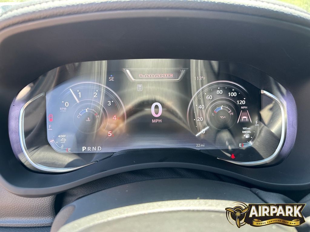 New 2026 Diamond Black Crystal Pearlcoat Ram Laramie image 18