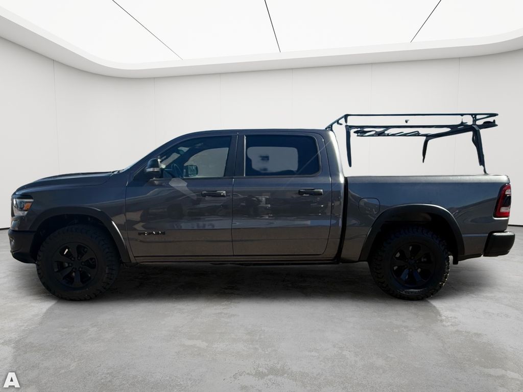 Used 2022 Granite Crystal Metallic Clearcoat Ram Rebel image 3