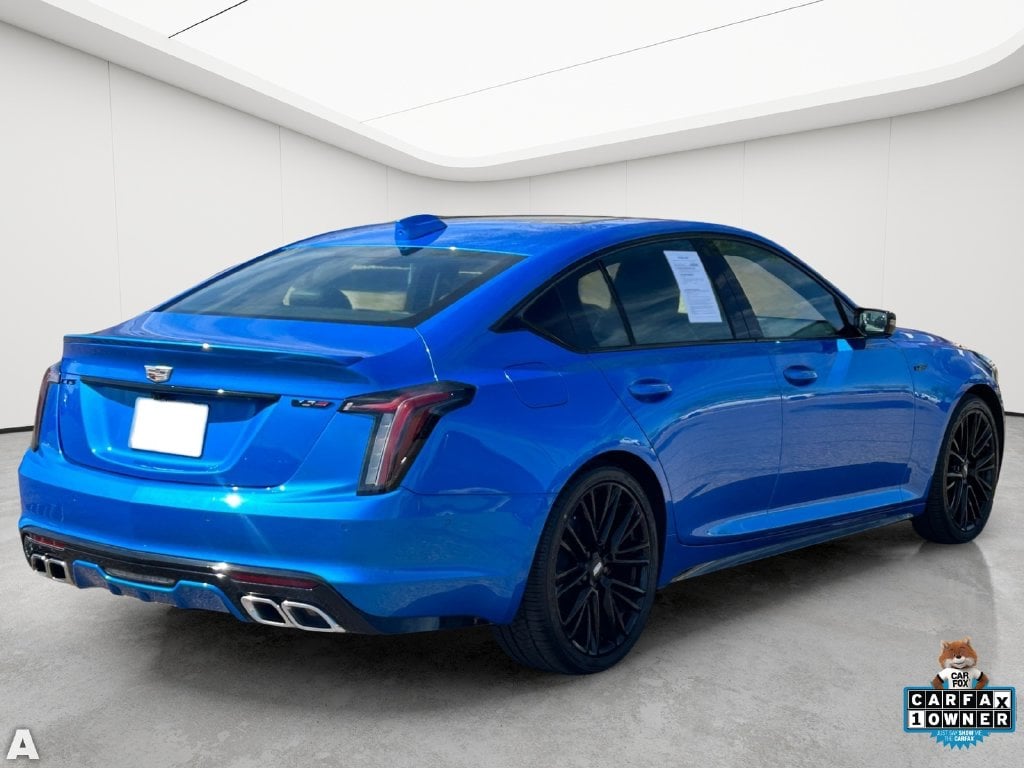 Used 2025 Coastal Blue Metallic Cadillac V-Series image 5