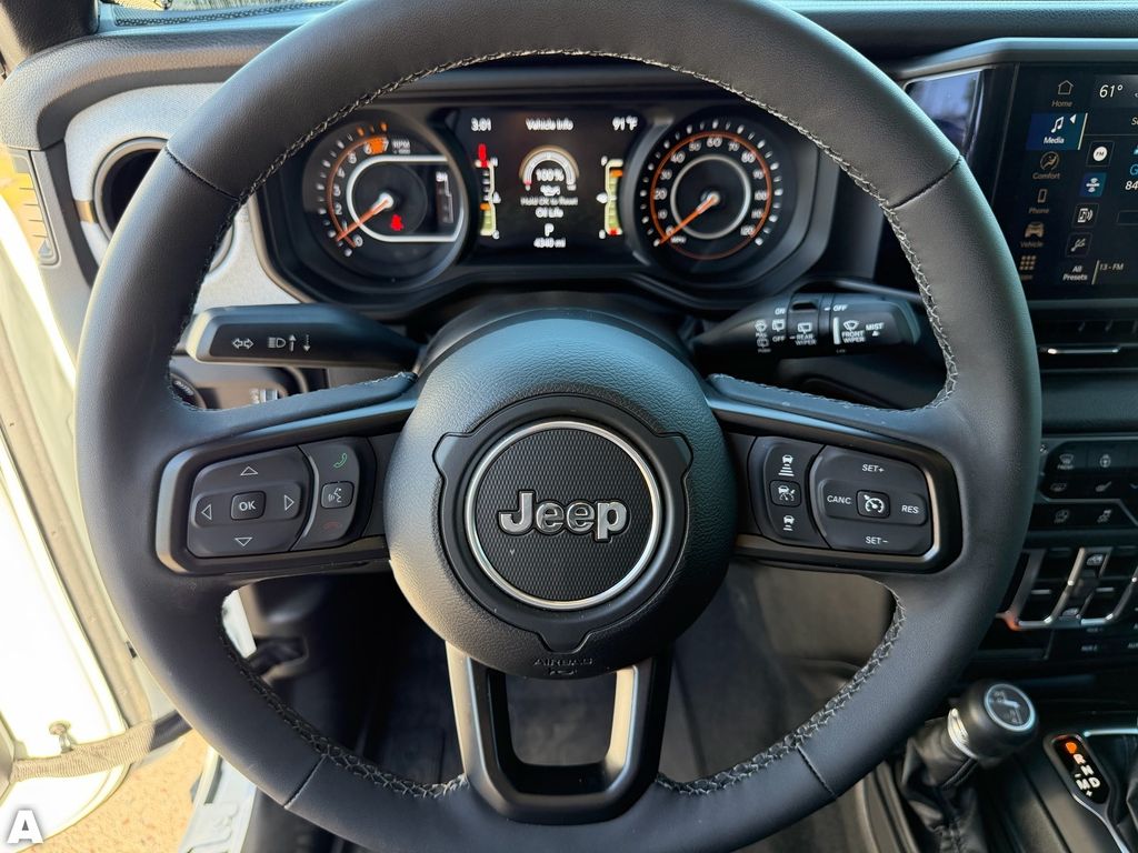 Used 2025 Bright White Clearcoat Jeep Sport S image 20