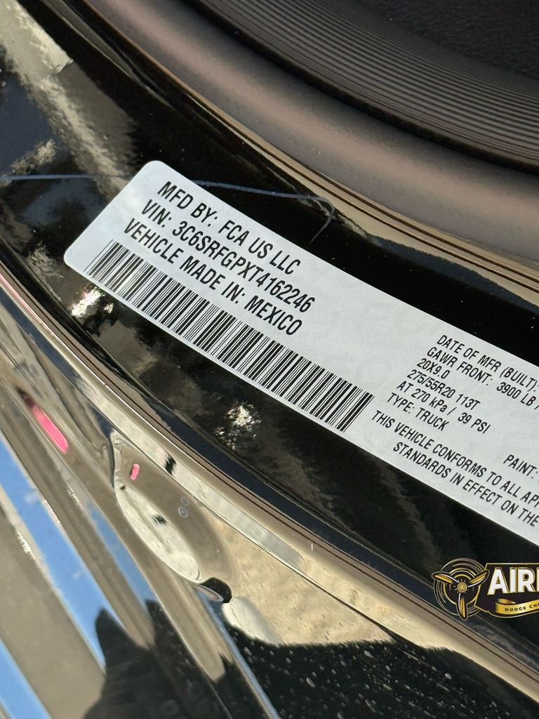 New 2026 Diamond Black Crystal Pearlcoat Ram Tradesman image 30