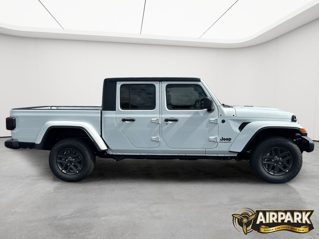 New 2025 Bright White Jeep Sport image 3