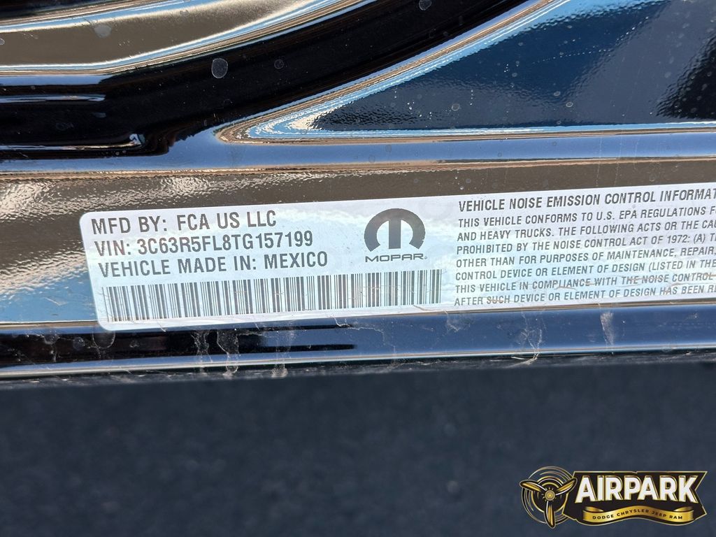 New 2026 Diamond Black Crystal Pearlcoat Ram Laramie image 20