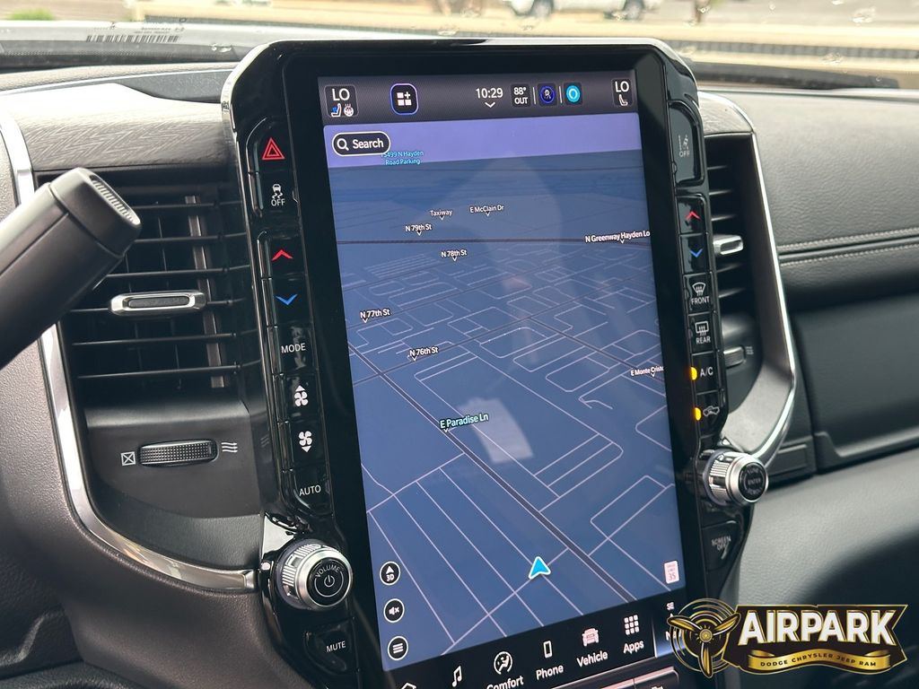 New 2026 Diamond Black Crystal Pearlcoat Ram Laramie image 19