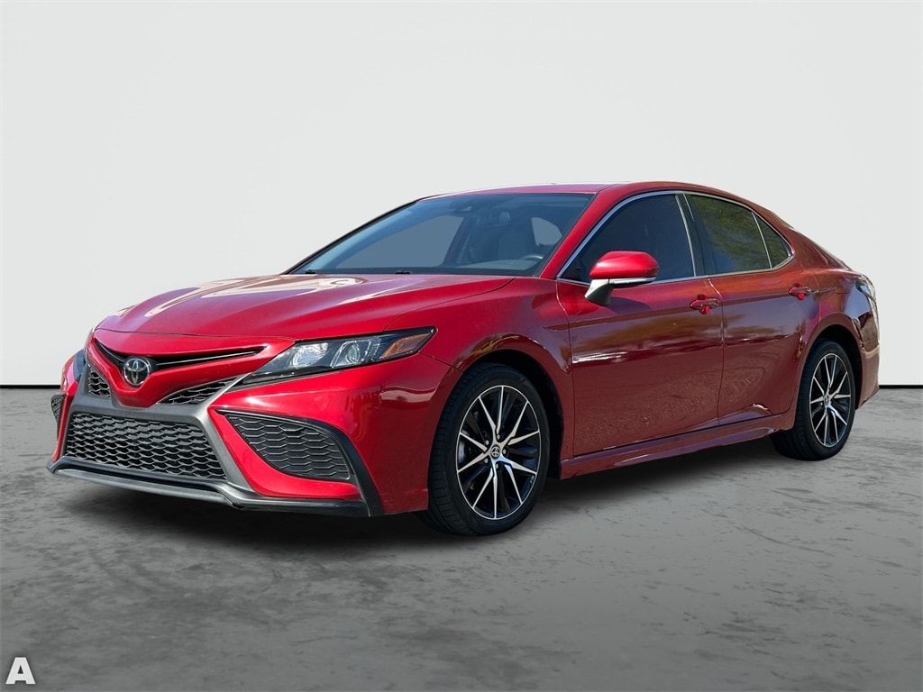 Used 2023 Toyota Camry SE with VIN 4T1G11AK4PU105043 for sale in Scottsdale, AZ