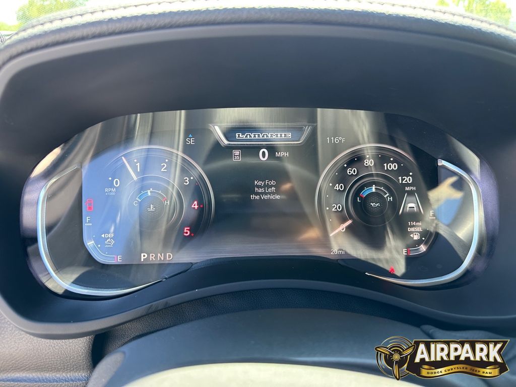 New 2026 Diamond Black Crystal Pearlcoat Ram Laramie image 16