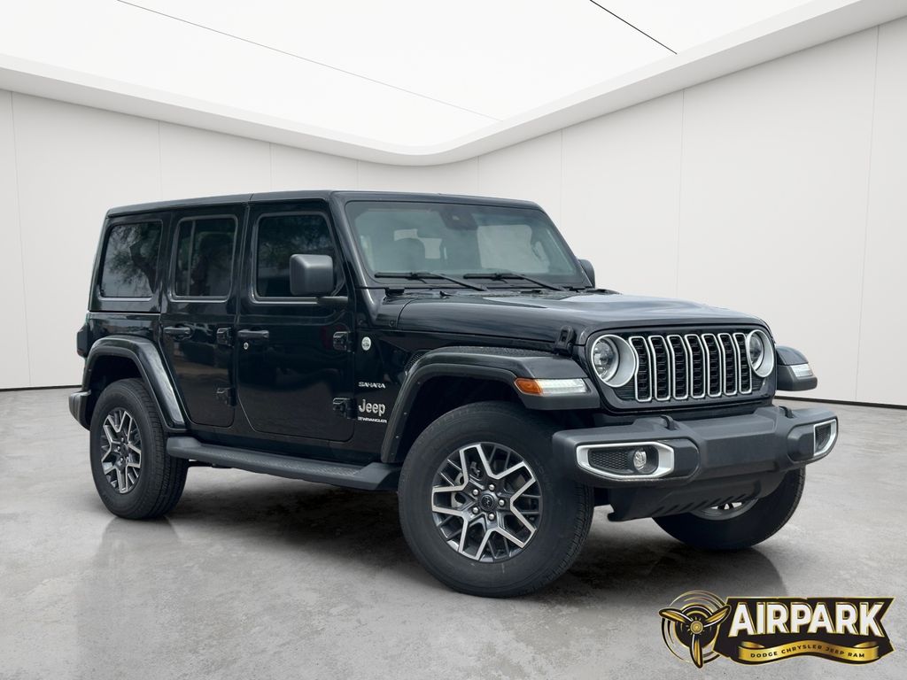 New 2024 Black Jeep 4-Door Sahara image 2